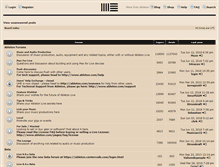 Tablet Screenshot of forum.ableton.com